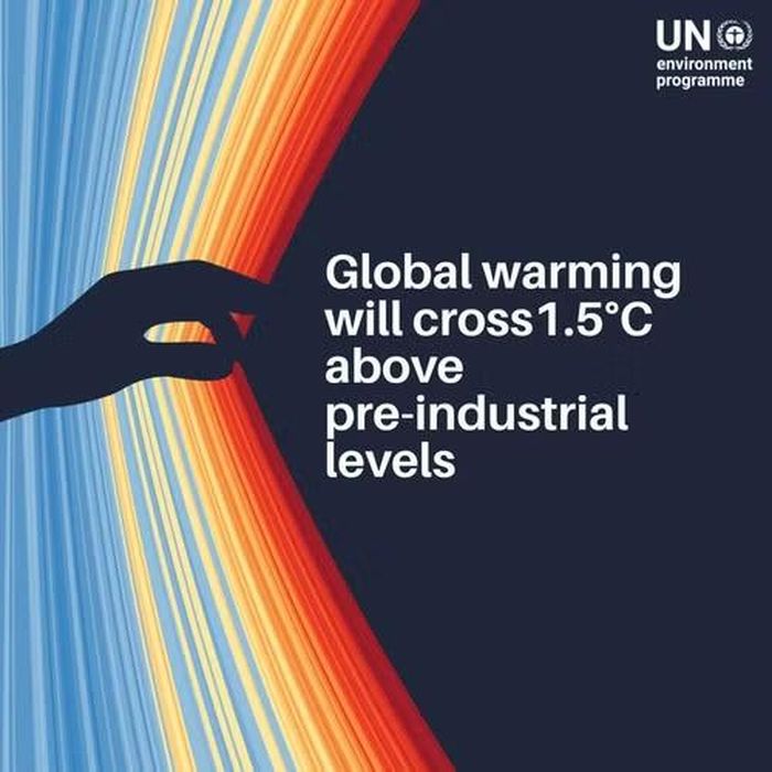Liên hợp quốc cảnh báo nguy cơ ngưỡng tăng nhiệt 1,5°C sắp không thể hoàn thành.