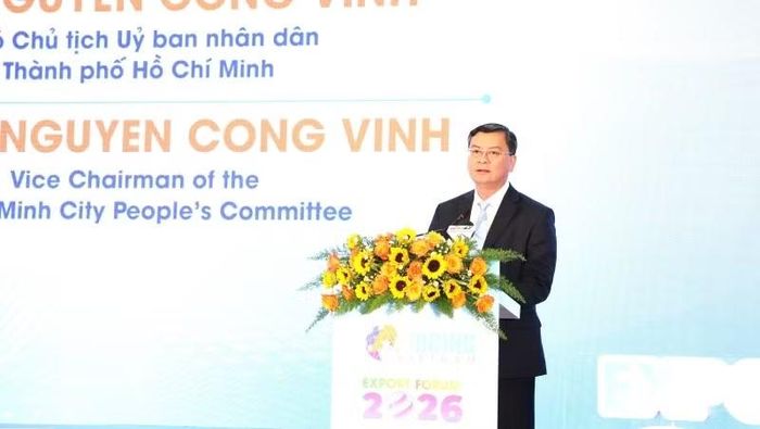 Ông Nguyễn Công Vinh, Phó Chủ tịch Ủy ban nhân dân Thành phố Hồ Chí Minh, phát biểu tại sự kiện (Ảnh: ITPC)