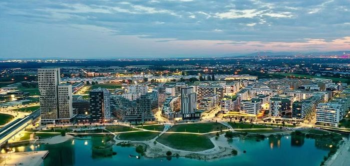 Dự án Seestadt Aspern (nằm tại thành phố Vienna, Áo) được quy hoạch bởi Sweco, giúp thành phố này giành giải thưởng danh giá Lee Kuan Yew World City Prize 2020. (Ảnh: Sweco)