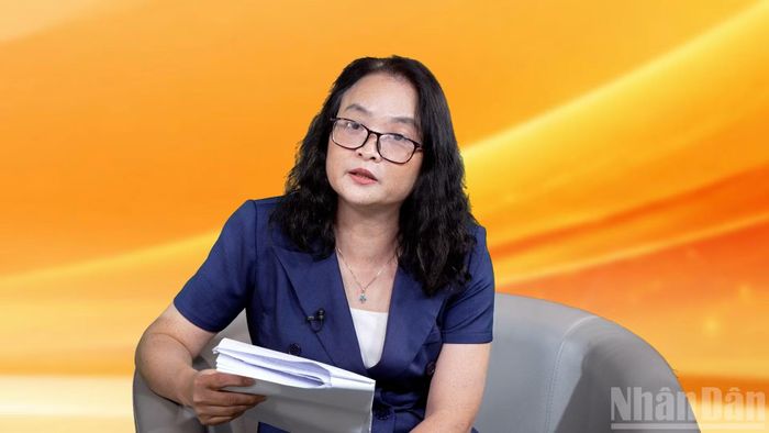 Bà Nguyễn Thị Hồng Huệ, Phó Vụ trưởng Vụ Chính sách, Bộ Dân tộc và Tôn giáo. (Ảnh: AN NGUYÊN)