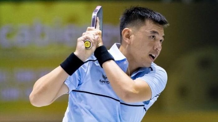 Tay vợt Lý Hoàng Nam. Ảnh: Pickleball World Cup