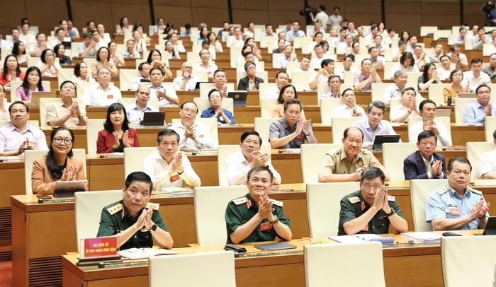 Các đại biểu dự hội nghị toàn quốc triển khai thực hiện một số nghị quyết, chỉ thị của Bộ Chính trị, Ban Bí thư. Ảnh: QUANG PHÚC