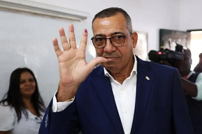 Tổng thống Cộng hòa Dân chủ São Tomé và Príncipe Carlos Vila Nova. (Nguồn: CGTN Africa)