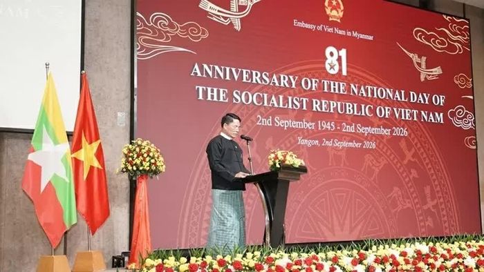 Ông U Min Naung, Bộ trưởng Bộ Nông nghiệp, Chăn nuôi và Thủy lợi Myanmar. (Nguồn: Đại sứ quán Việt Nam tại Myanmar)