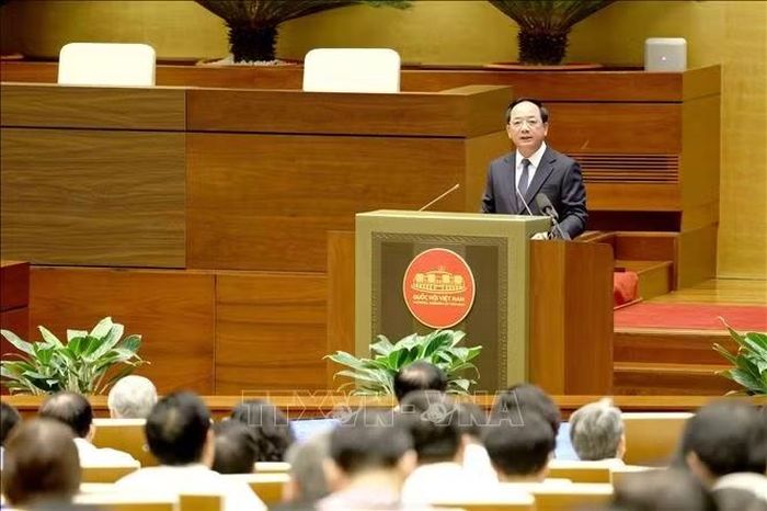 Đồng chí Trịnh Văn Quyết, Ủy viên Bộ Chính trị, Bí thư Trung ương Đảng, Trưởng Ban Tuyên giáo Trung ương quán triệt Chuyên đề tại hội nghị. Ảnh: TTXVN.