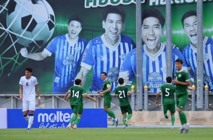 Dù phải đá trên đất Thái Lan song U20 Turkmenistan không hề e ngại.