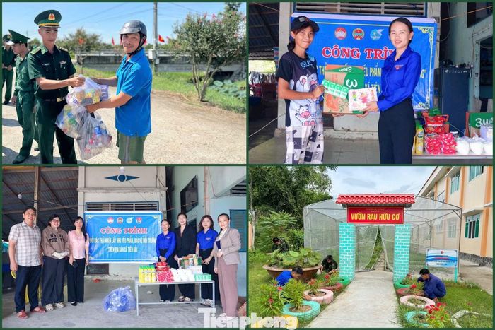 Tổ chức Đoàn trong lực lượng vũ trang Quân khu 9 và địa phương với thực hiện công trình đổi rác thải lấy nhu yếu phẩm và vườn rau hữu cơ.