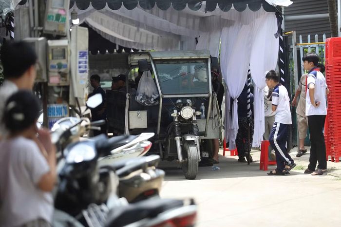 Ngôi nhà nơi xảy ra sự việc.