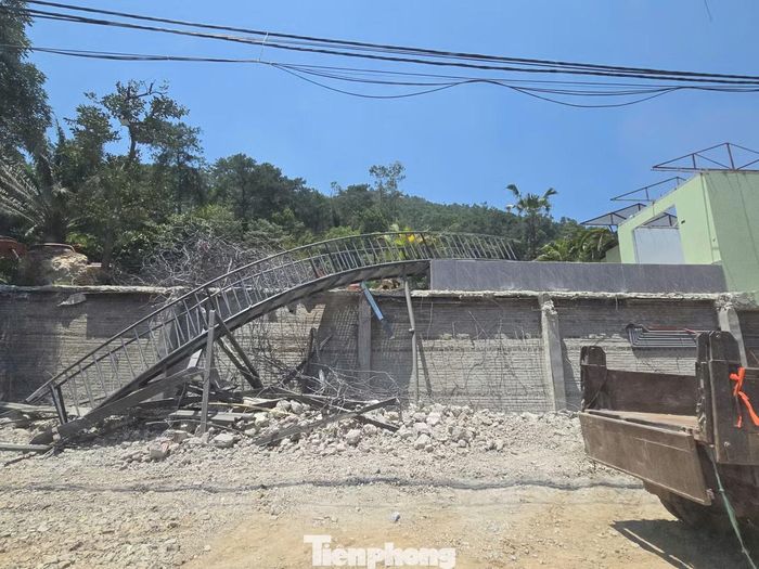 Công tác phá dỡ đã được thực hiện trong những ngày qua.