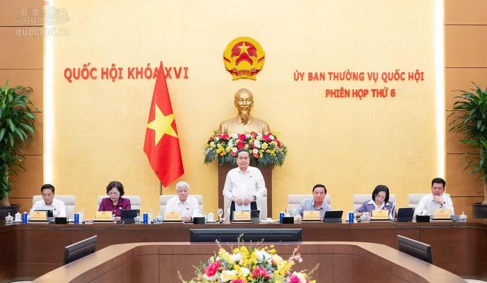  Khai mạc Phiên họp thứ 6 của Ủy ban Thường vụ Quốc hội. Ảnh: QH 