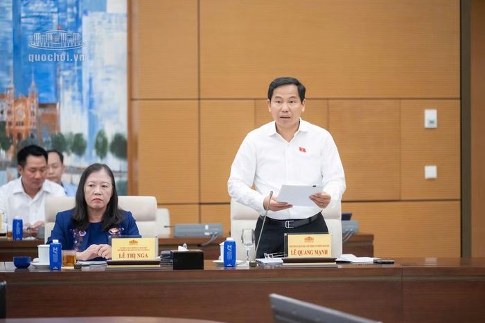 Tổng thư ký, Chủ nhiệm Văn phòng Quốc hội Lê Quang Mạnh. Ảnh: QH