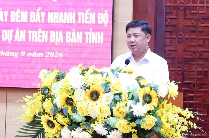 Ông Lương Nguyễn Minh Triết - Bí thư Tỉnh ủy Đắk Lắk, phát biểu tại hội nghị.
