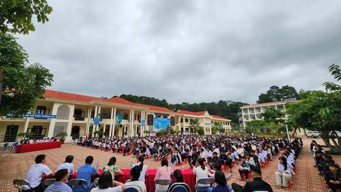 Một góc trường THCS Võ Nguyên Giáp. Ảnh: NTCC.