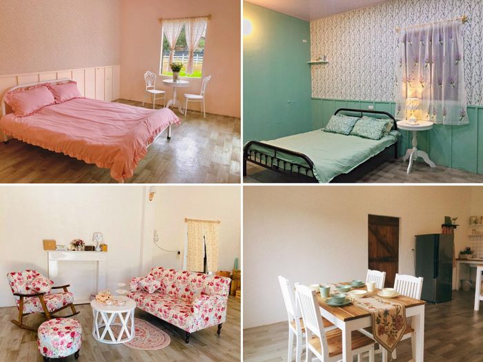 Không gian homestay được bài trí tinh tế