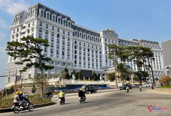Khách sạn 5 sao Merperle Dalat Hotel của Công ty CP Khải Vy. Ảnh: Anh Phương