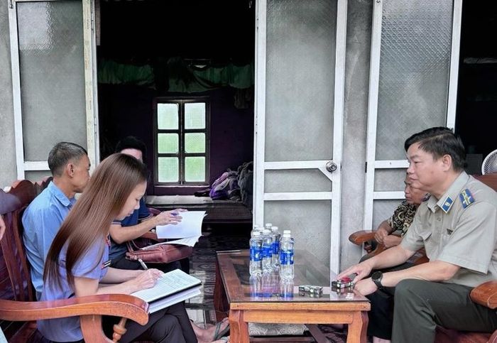 VKSND khu vực 7 phối hợp lập biên bản ghi nhận sự tự nguyện thỏa thuận giữa các đương sự.