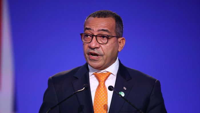 Ông Carlos Vila Nova tái đắc cử Tổng thống São Tomé và Príncipe. Ảnh: newsaf.cgtn.com