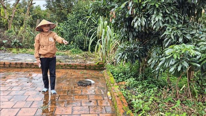 Đất ở của gia đình bà Đào Thị Xuyên (xã Quảng Tín, tỉnh Lâm Đồng) nằm trong phạm vi giải phóng mặt bằng của dự án cao tốc Gia Nghĩa - Chơn Thành.