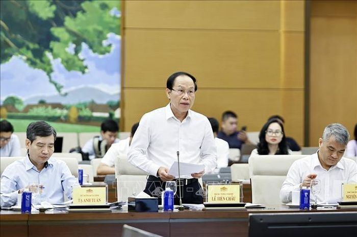 Phó Thủ tướng Chính phủ Lê Tiến Châu phát biểu. Ảnh: Doãn Tấn/TTXVN