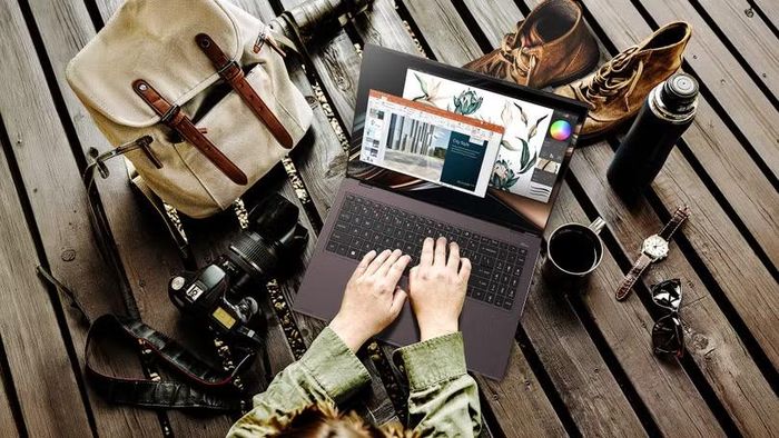 Acer Vero 16 được thiết kế để người dùng dễ thay pin và SSD khi cần sửa chữa hoặc nâng cấp. Ảnh: Acer.