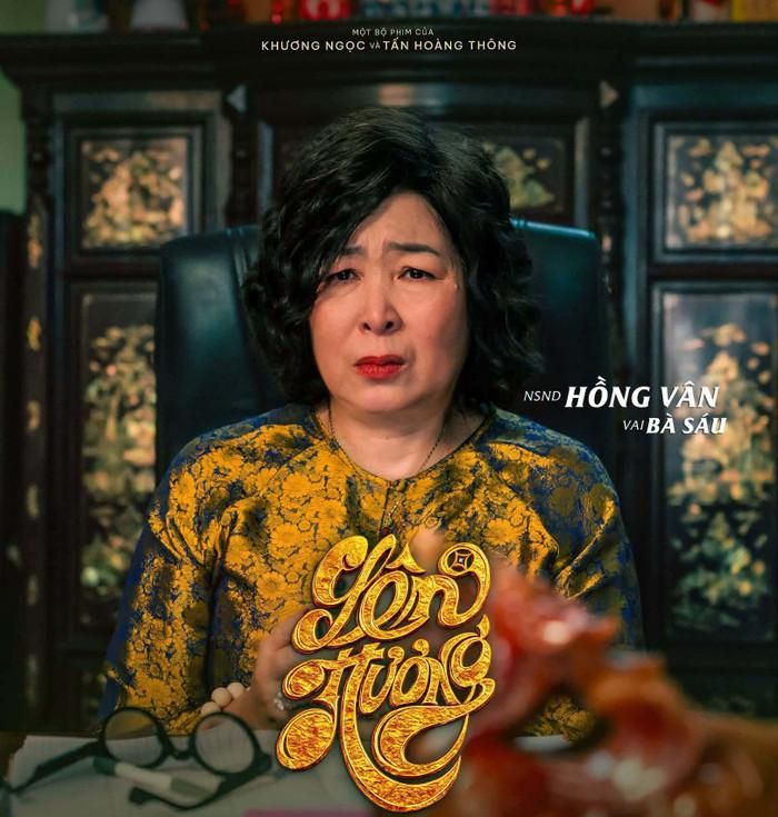 NSND Hồng Vân đảm nhận vai bà Sáu. 