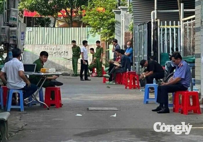 Công an TP. Đồng Nai đã phong tỏa hiện trường để khám nghiệm, tổ chức điều tra làm rõ vụ việc. (Ảnh: CTV)