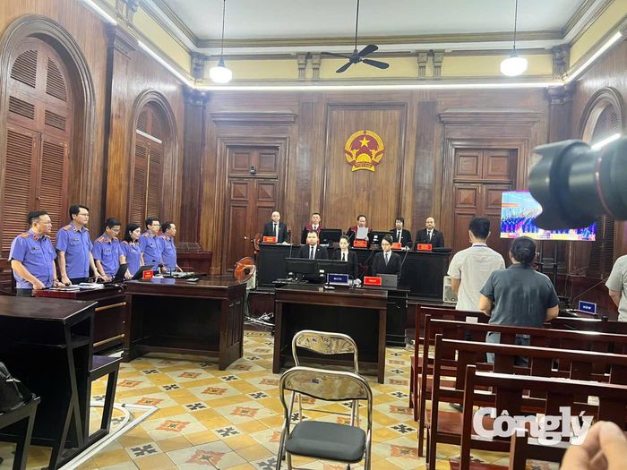 HĐXX tại điểm cầu trung tâm TAND TPHCM