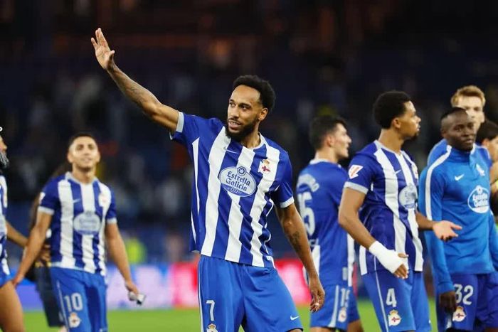 Aubameyang đã có khởi đầu cực hay tại Deportivo La Coruna. Ảnh: Alamy