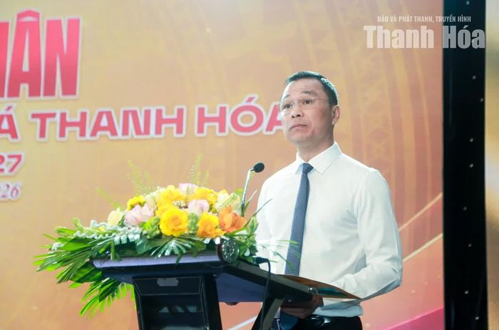 Chủ tịch UBND tỉnh Tô Anh Dũng phát biểu tại buổi lễ.