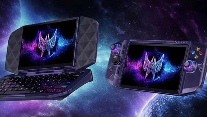 Concept Project DualPlay Mini có thể biến hình thành laptop
