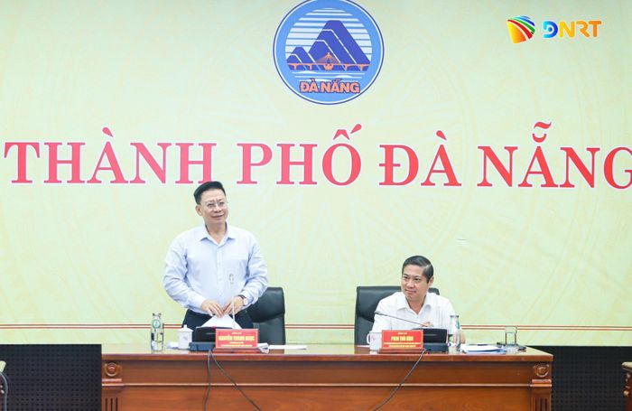 Thứ trưởng Bộ Tư pháp Nguyễn Thanh Ngọc phát biểu tại buổi làm việc. Ảnh: NGỌC PHÚ