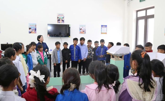 Phòng học STEM giúp học sinh được tiếp cận phương pháp dạy học hiện đại.