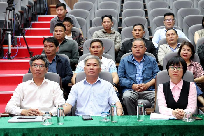 Lãnh đạo, viên chức và người lao động Báo và PTTH Lâm Đồng tham dự tại điểm cầu trực tuyến cơ sở Bắc Gia Nghĩa