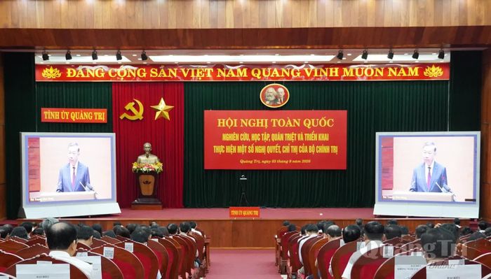 Toàn tỉnh có hơn 80.600 cán bộ, đảng viên tham dự học tập, quán triệt nghị quyết - Ảnh: X.P