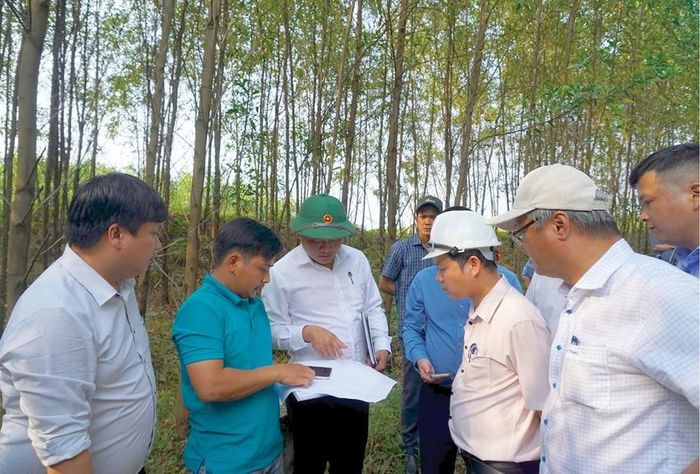 Tiến độ giải phóng mặt bằng tại dự án VSIP Huế được nắm từng ngày.