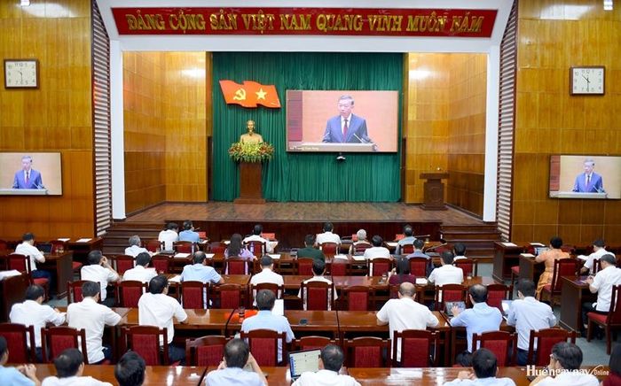  Tổng Bí thư, Chủ tịch nước Tô Lâm phát biểu chỉ đạo tại hội nghị.