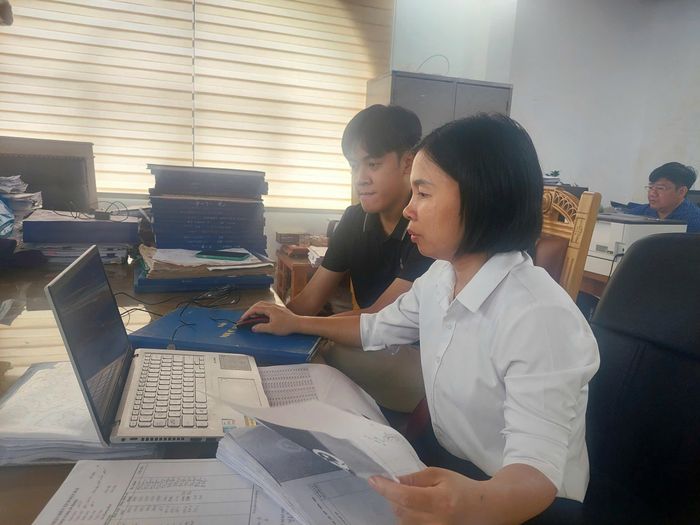 Xã Tam Dương thành lập các tổ hỗ trợ cộng đồng tại 48 thôn, đồng thời thống nhất với Chi nhánh văn phòng đăng ký đất đai Tam Dương về một bộ dữ liệu dùng chung để cập nhật, chuẩn hóa.