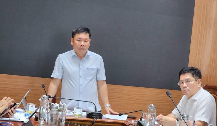 Giám đốc Sở Tài chính Quảng Ngãi, ông Nguyễn Văn Trọng đề nghị TVTK tiếp thu các ý kiến tại buổi làm việc, hoàn thiện thiết kế hướng tuyến dự án và các vấn đề liên quan.