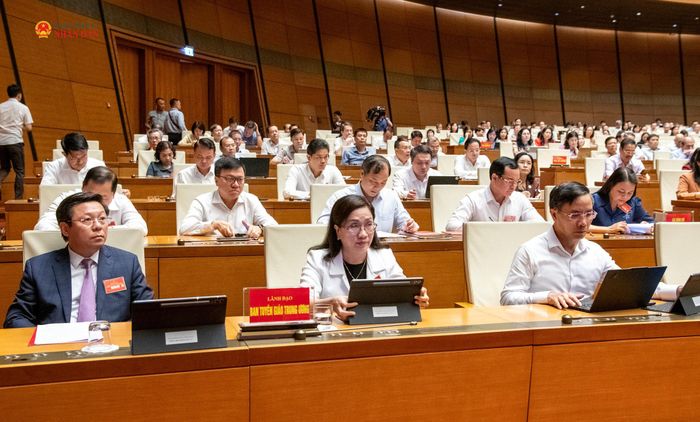 Các đại biểu dự hội nghị. Ảnh: Lâm Hiển