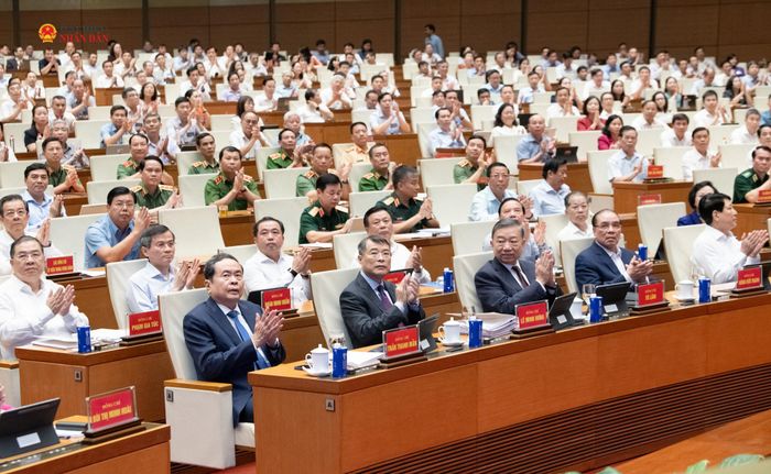Tổng Bí thư, Chủ tịch nước Tô Lâm và các đại biểu dự hội nghị