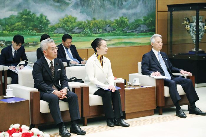 Các đại biểu tham dự buổi tiếp