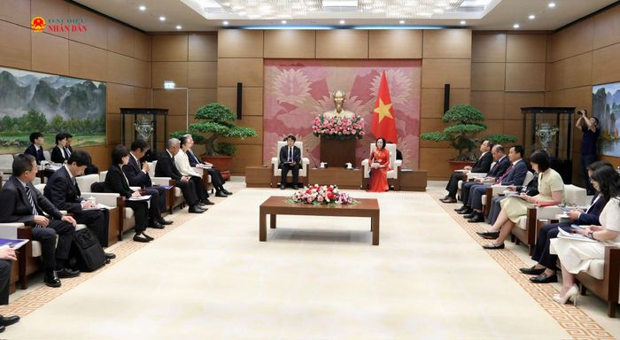 Toàn cảnh buổi tiếp