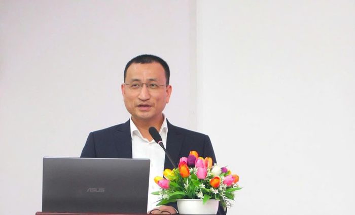 PGS.TS Nguyễn Lê Hùng - Hiệu trưởng Trường Đại học Sư phạm Kỹ thuật - Đại học Đà Nẵng. Ảnh: T.T