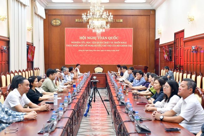 Điểm cầu tại trụ sở NHNN