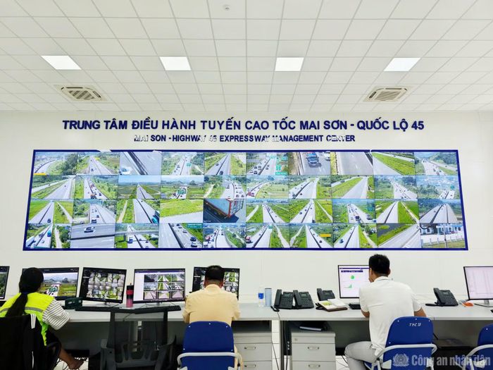 Trung tâm điều hành cao tốc Mai Sơn – Quốc lộ 45.