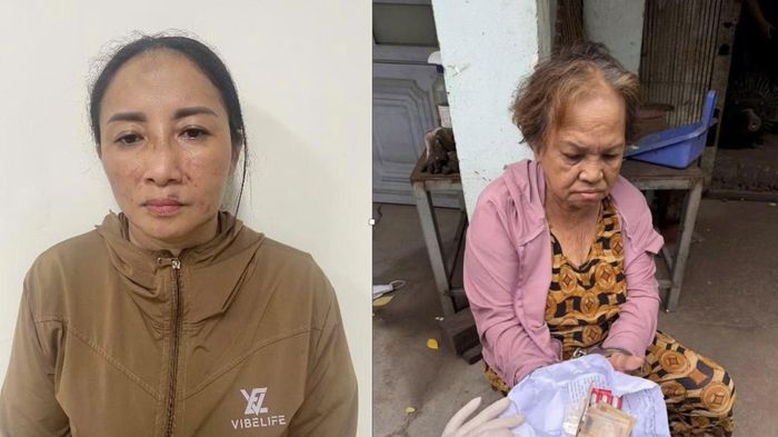 Nguyễn Thị An và Lê Thị Mai Dung.