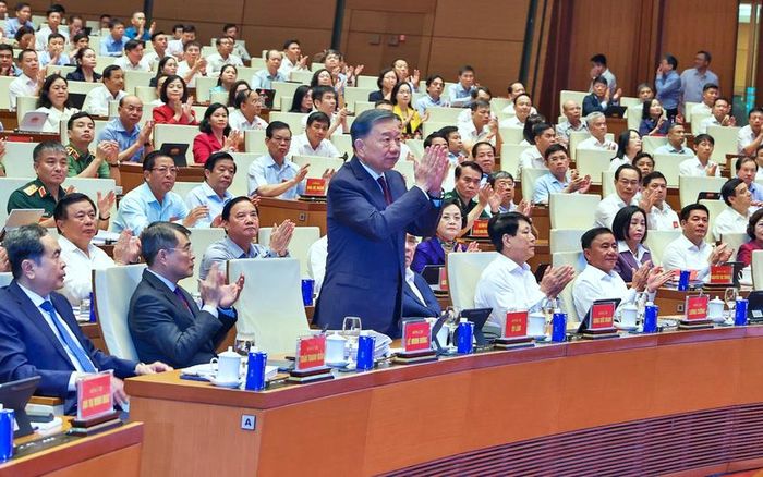 Tổng Bí thư, Chủ tịch nước Tô Lâm dự và chỉ đạo Hội nghị. Ảnh: chinhphu.vn