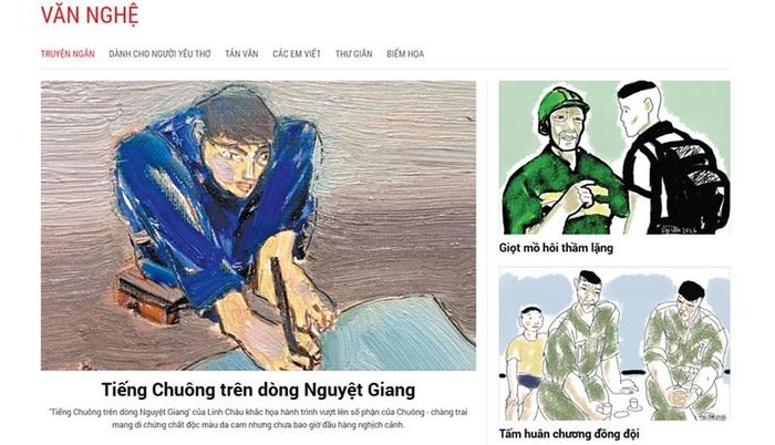Ảnh chụp màn hình từ báo điện tử Hải Phòng.