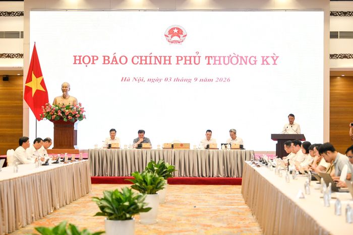 Quang cảnh Họp báo. Ảnh: Như Ý