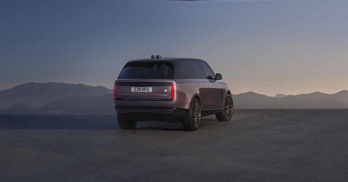 Range Rover Electric duy trì phong cách thiết kế tối giản đặc trưng của thế hệ Range Rover hiện hành. Ảnh: Range Rover/JLR.